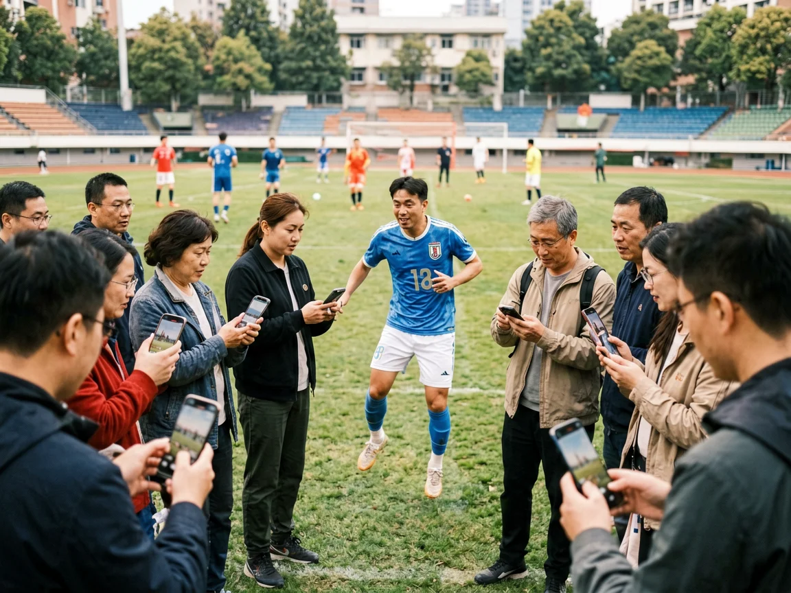 足球赛前训练,足球热点的社会反响公众对