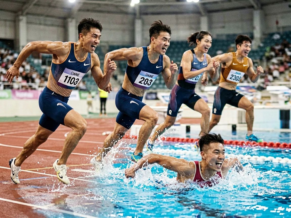 体育赛场准备,体育比分最新战况一目了然